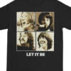 Beatles Let It Be Black T-Shirt
