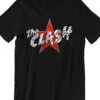 The Clash Star Logo Black T-Shirt