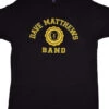 Dave Matthews Band College Logo Black T-Shirt