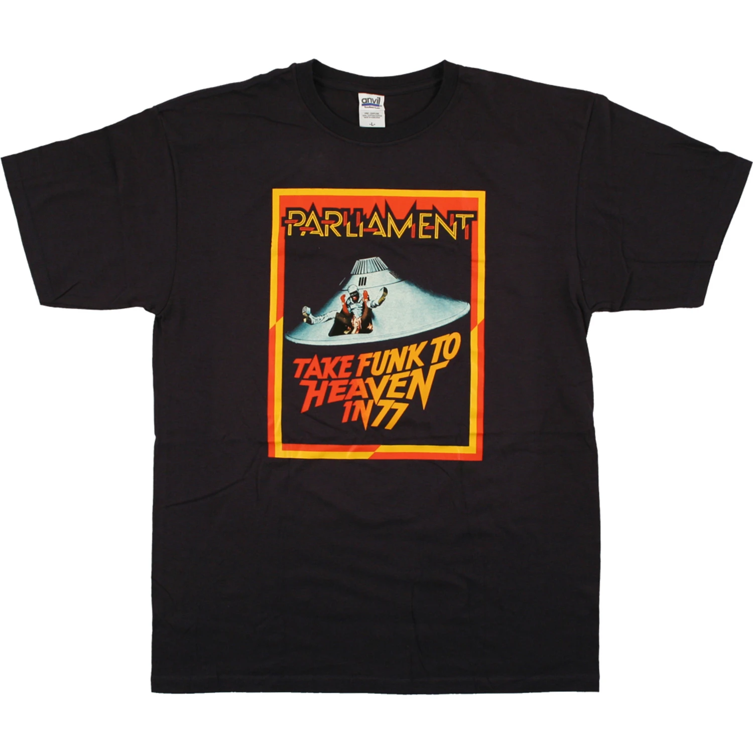 Parliament Funk To Heaven Navy T-Shirt 2 Parliament Funk To Heaven Navy T-Shirt - Image 2