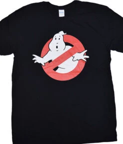Ghostbusters Symbol Black T-Shirt