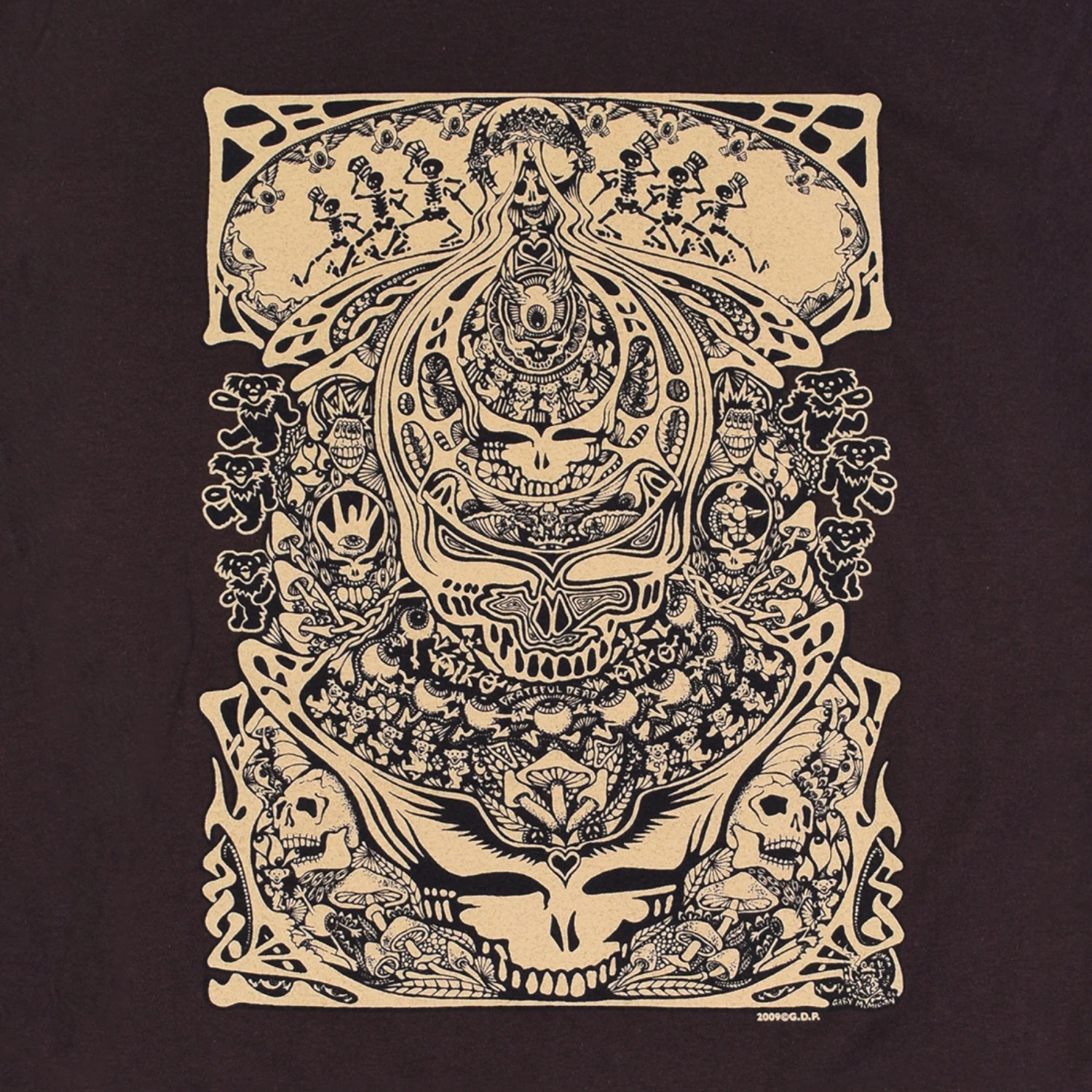 Aiko Aiko Brown T-Shirt 3 Aiko Aiko Brown T-Shirt - Image 3