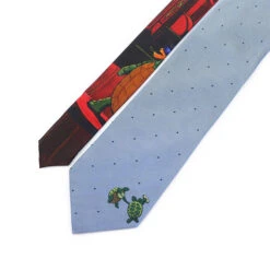 Blue Dotted Terrapin Tie -Pink Floyd shop RETGDBDTT 1 06451.1638397916