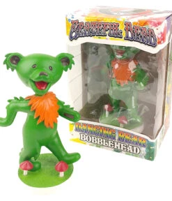 GD Bobblehead Dancing Bear Green