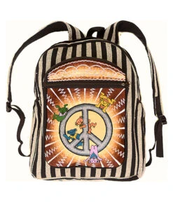 Bear Hanging Peace Backpack