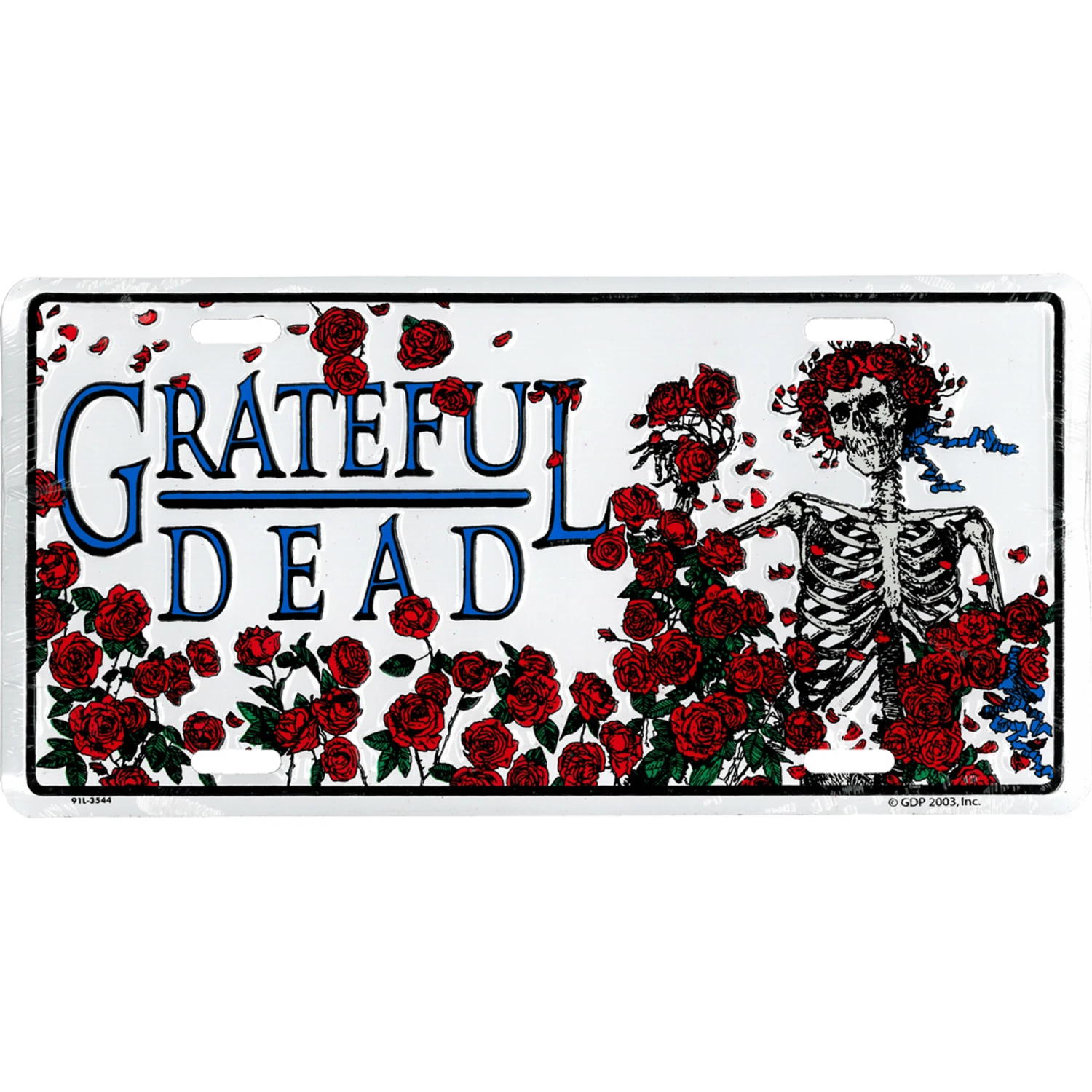 GD Bertha Roses License Plate 2 GD Bertha Roses License Plate - Image 2