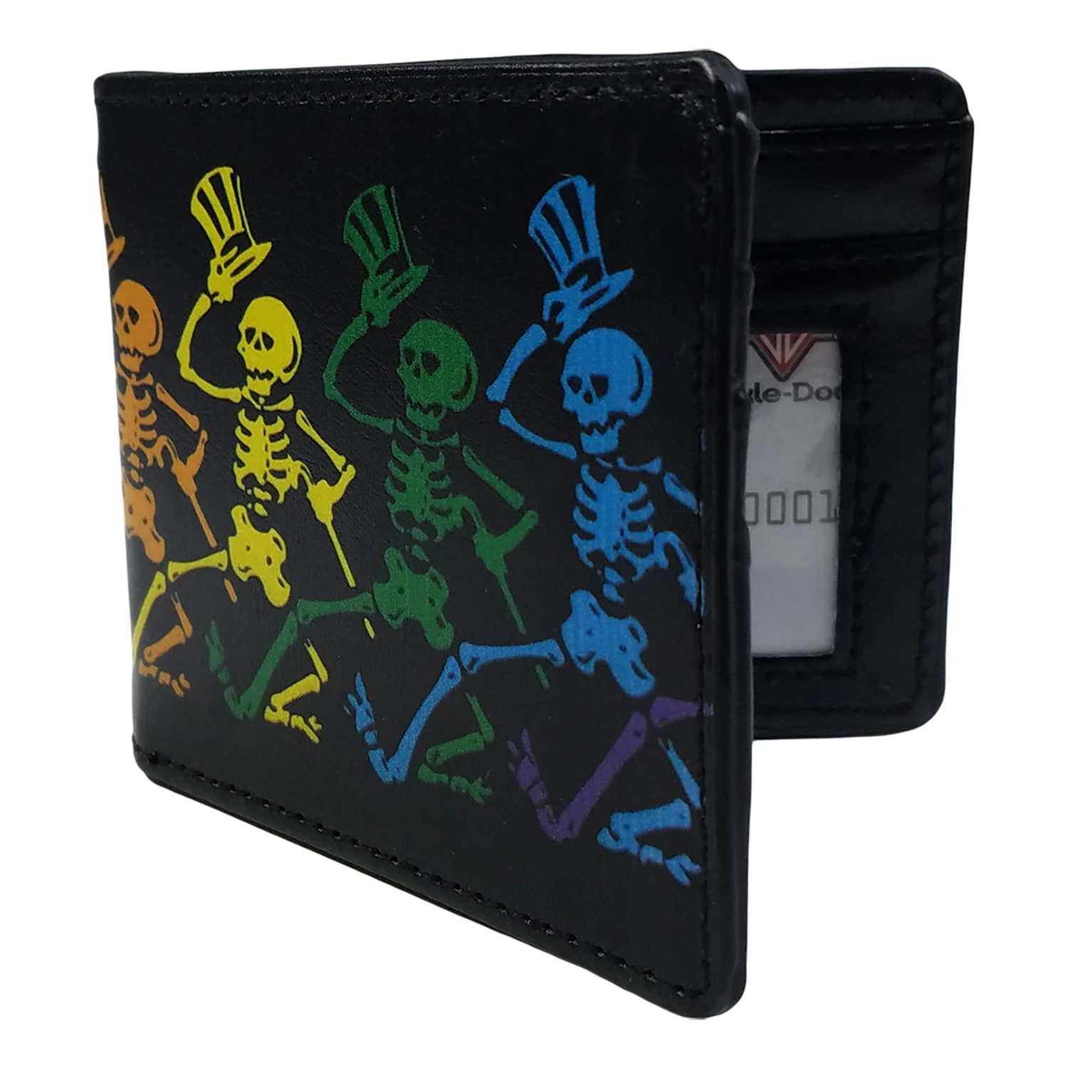 GD Dancing Skeletons Bi-Fold Wallet 2 GD Dancing Skeletons Bi-Fold Wallet - Image 2