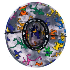 Dancing Bear Skelly Resort Hat -Pink Floyd shop RETGDFRH 2 93288.1644336052