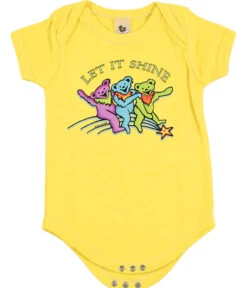 GD Let It Shine Yellow Onesie