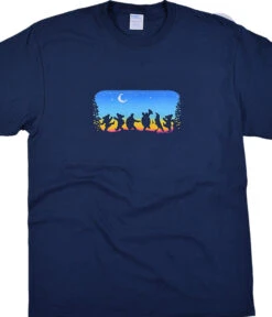 Moondance Navy T-Shirt