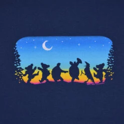 Moondance Navy T-Shirt -Pink Floyd shop RETGDMDff artwork 65381.1624722161