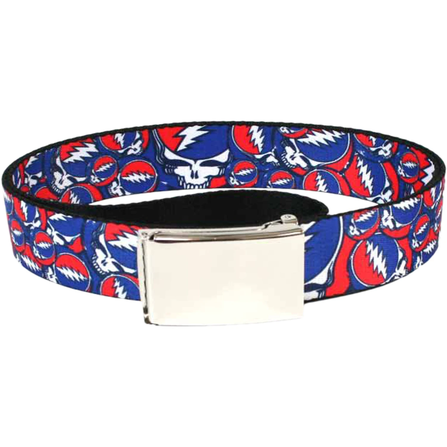 SYF Collage Adjustable Web Belt Black 2 SYF Collage Adjustable Web Belt Black - Image 2