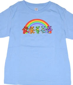 GD Rainbow Bears Blue Toddler T-Shirt
