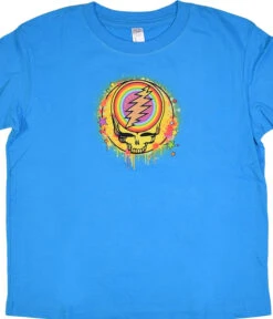 GD Rainbow Splatter Blue Toddler T-Shirt