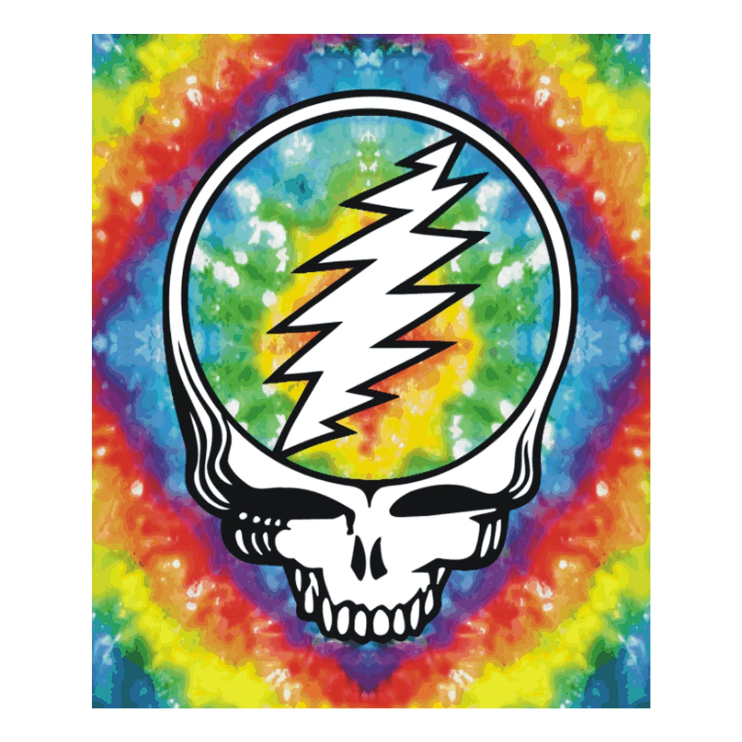 GD SYF Tie-Dye Fleece Blanket 2 GD SYF Tie-Dye Fleece Blanket - Image 2