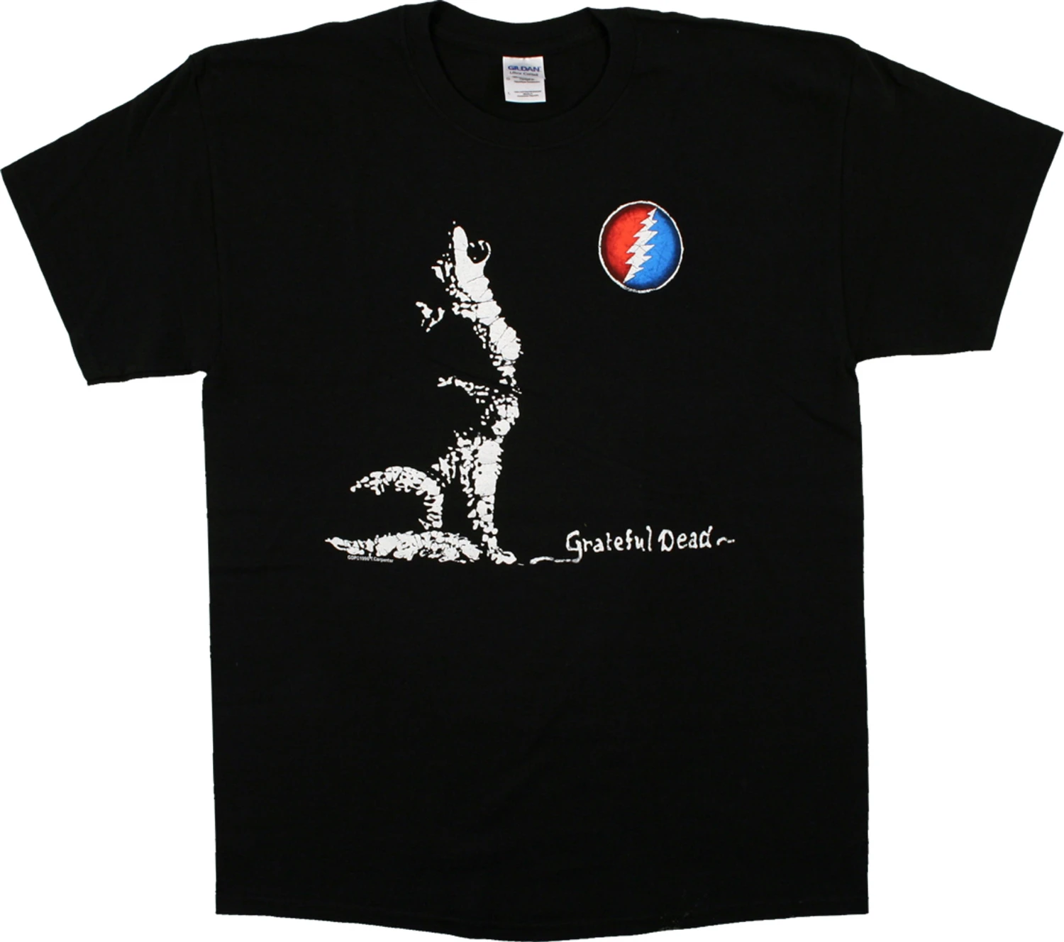 GD Wolf Moon Black T-Shirt 2 GD Wolf Moon Black T-Shirt - Image 2