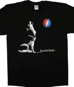 GD Wolf Moon Black T-Shirt