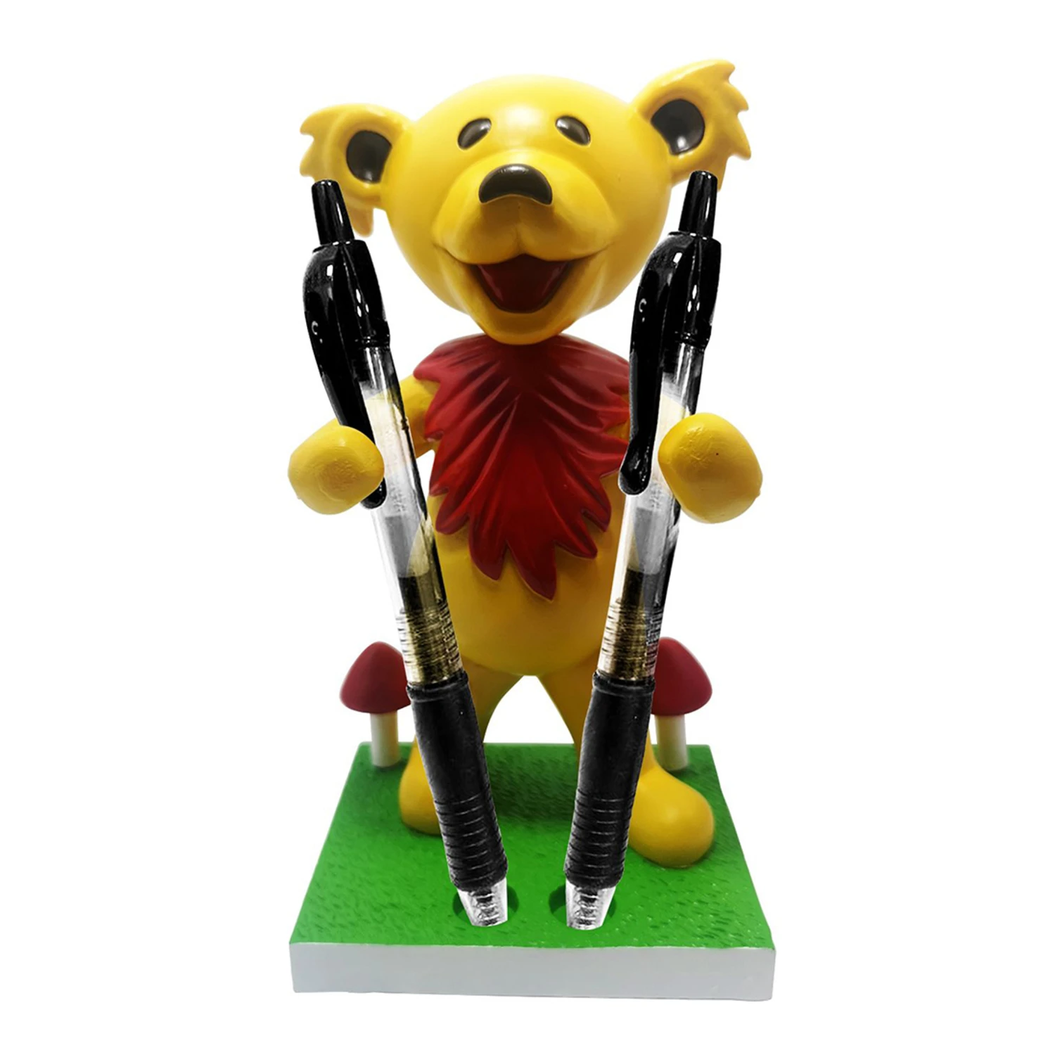 GD Bobblehead Dancing Bear Yellow Holder 3 GD Bobblehead Dancing Bear Yellow Holder - Image 3