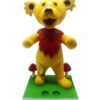 GD Bobblehead Dancing Bear Yellow Holder