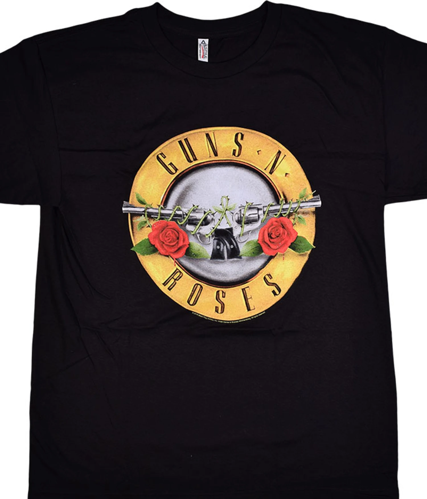 GNR Bullet Logo Black T-Shirt 1 GNR Bullet Logo Black T-Shirt