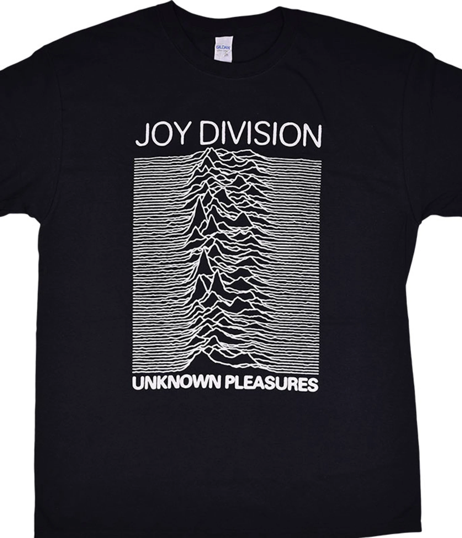 Joy Division Unknown Pleasures Black T-Shirt 1 Joy Division Unknown Pleasures Black T-Shirt