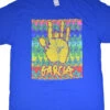 Jerry Garcia Blotter Blue T-Shirt