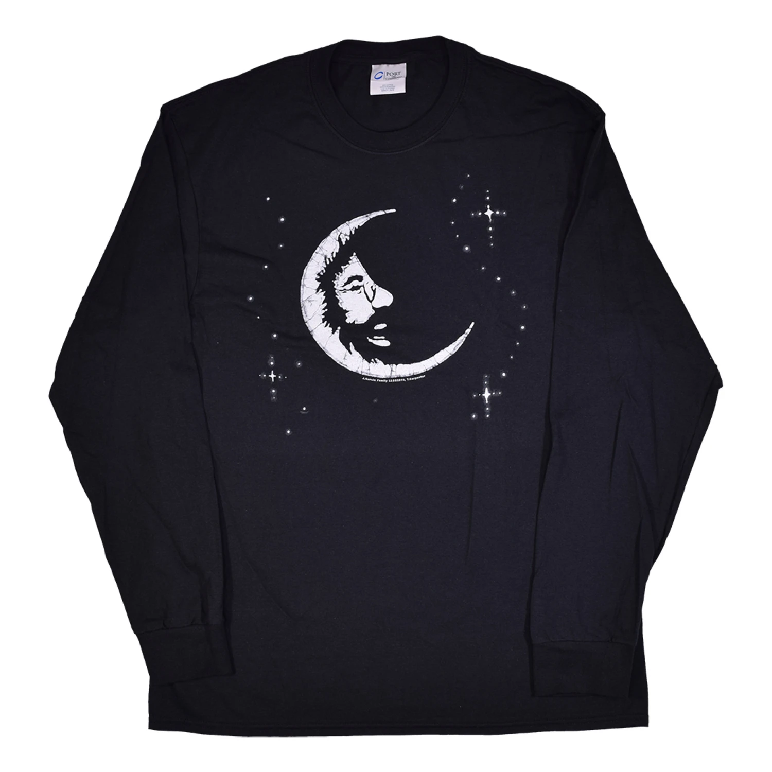 Jerry Moon Black Long Sleeve T-Shirt 2 Jerry Moon Black Long Sleeve T-Shirt - Image 2