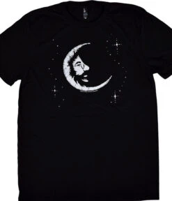 Jerry Moon Black T-Shirt
