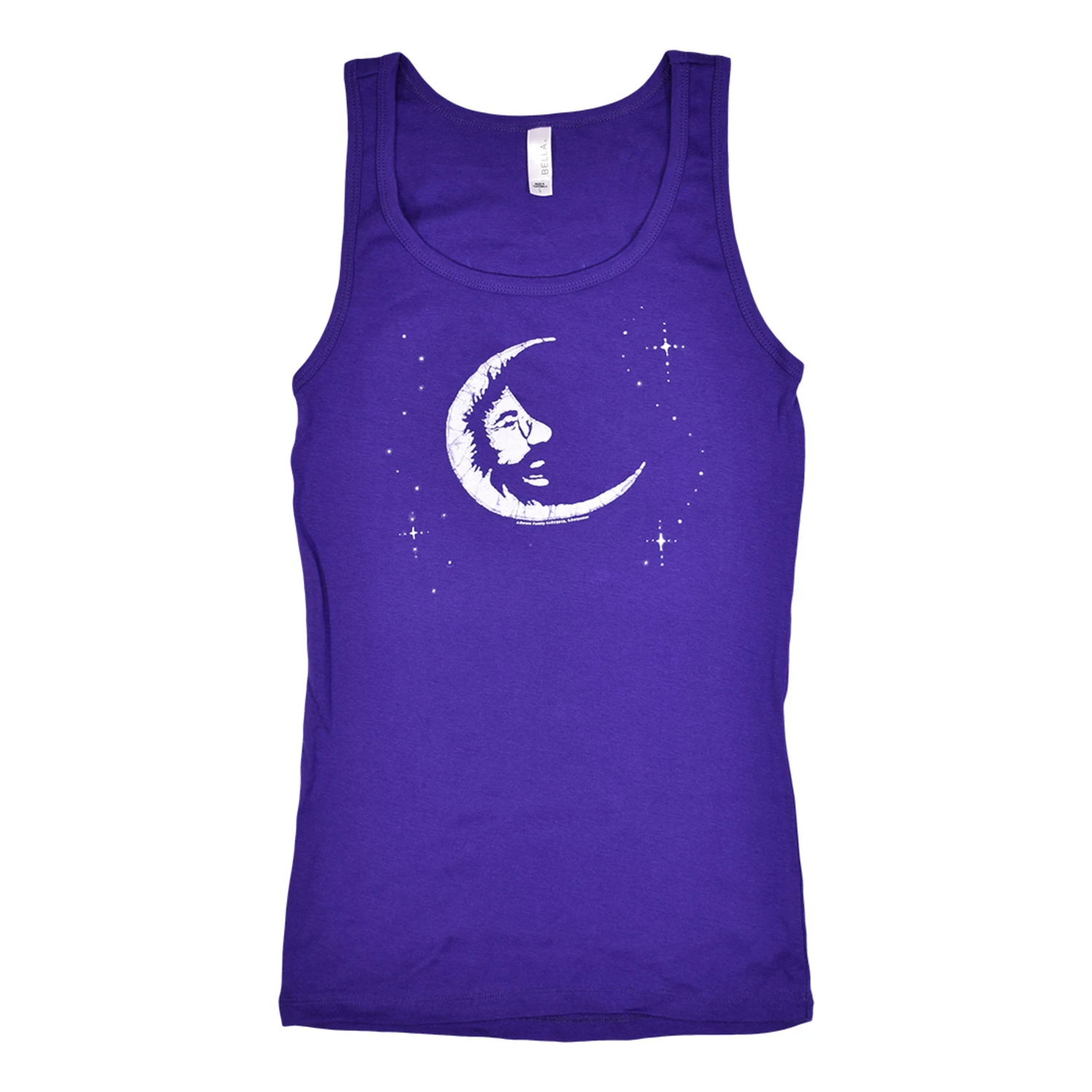 Jerry Moon Purple Juniors Tank Top T-Shirt 2 Jerry Moon Purple Juniors Tank Top T-Shirt - Image 2
