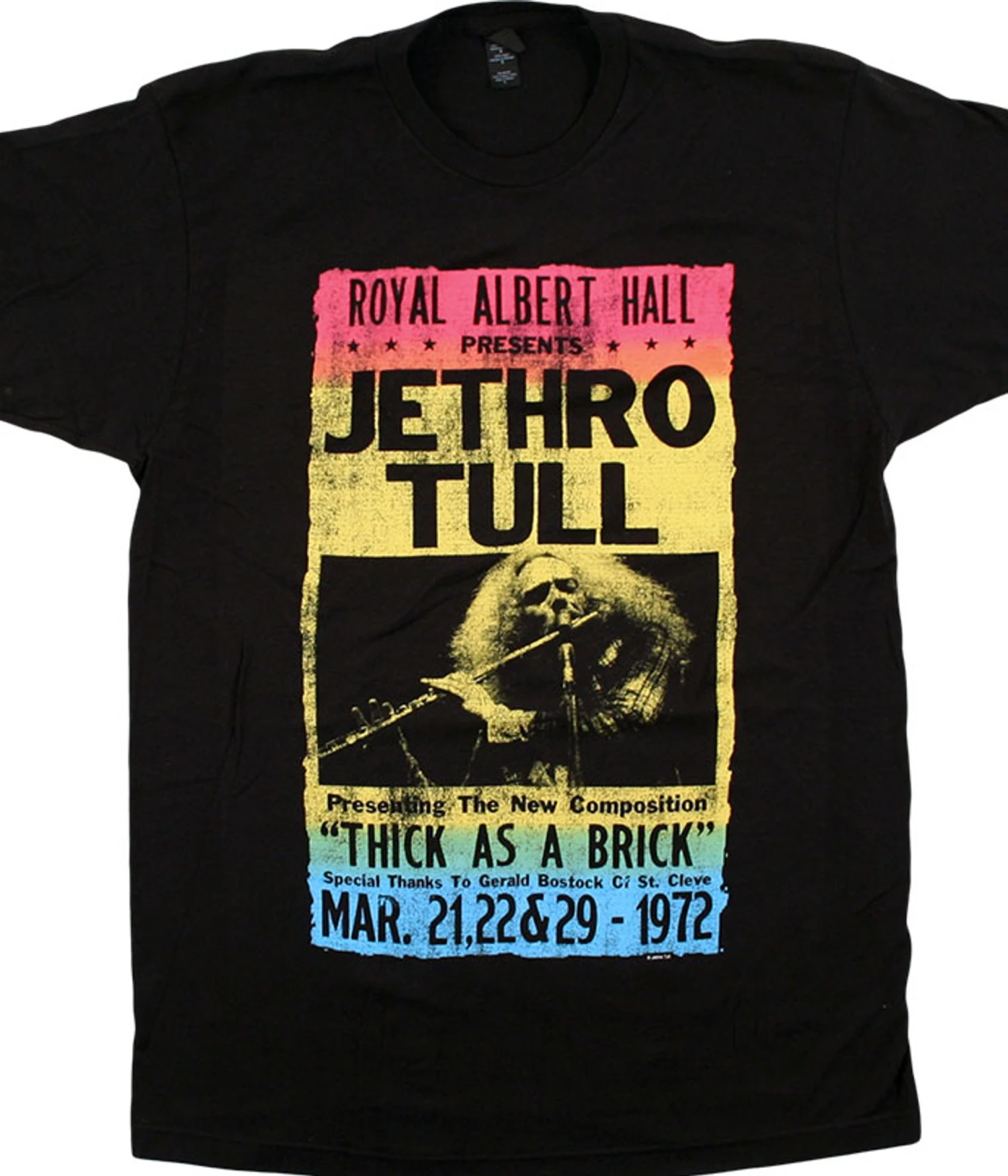 Jethro Tull Royal Albert Hall Black T-Shirt 1 Jethro Tull Royal Albert Hall Black T-Shirt