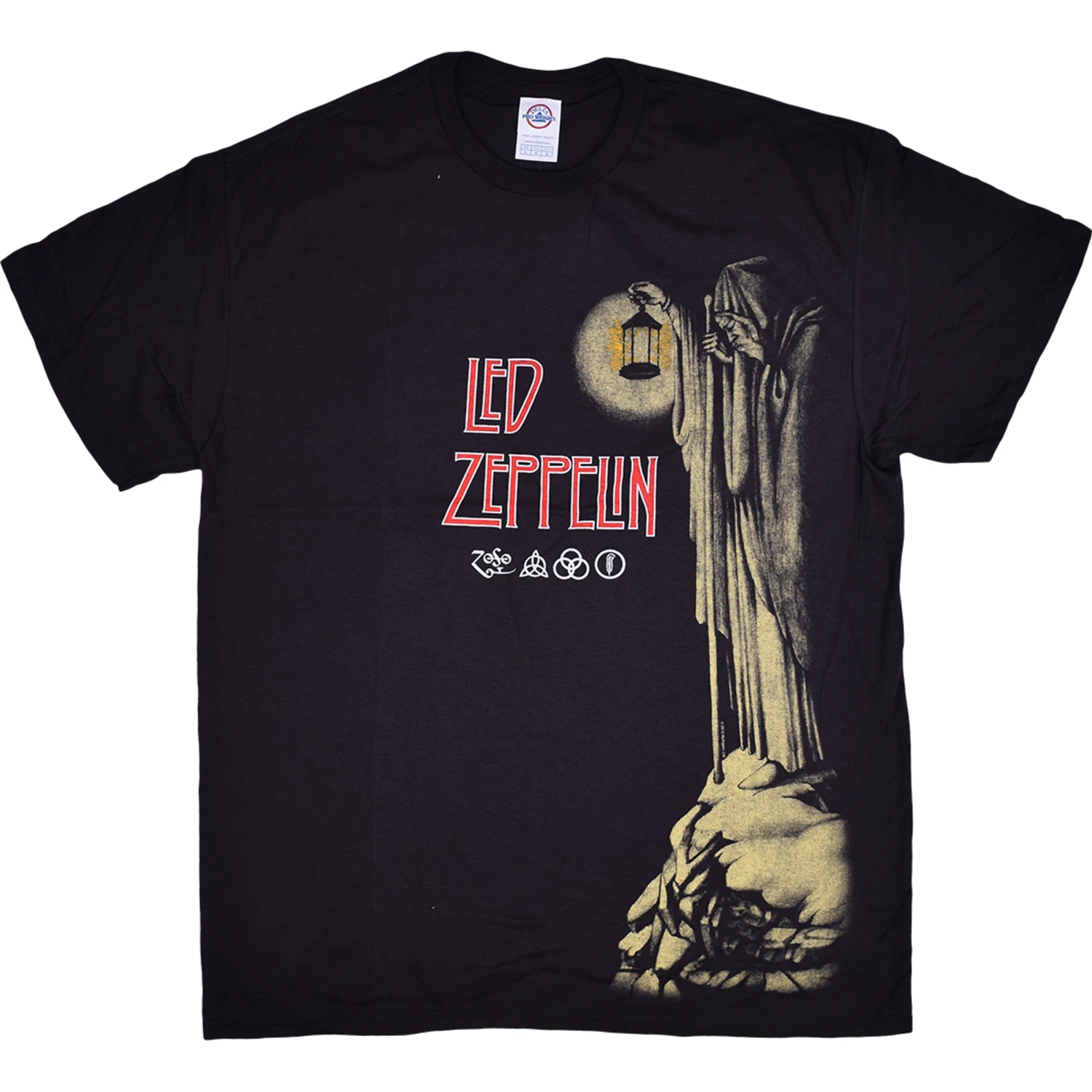 Led Zeppelin Hermit Black T-Shirt 2 Led Zeppelin Hermit Black T-Shirt - Image 2