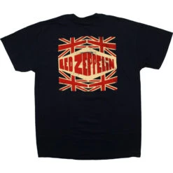 Led Zep Legend Navy T-Shirt -Pink Floyd shop RETLZLNb 67512.1625855716