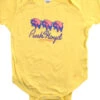 Pink Floyd PF Three Pigs Yellow Onesie