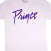 Prince Purple Logo White T-Shirt