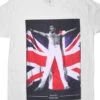 Queen Freddie Flag White T-Shirt