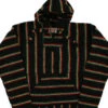 Rasta Baja Pullover Black Hoodie