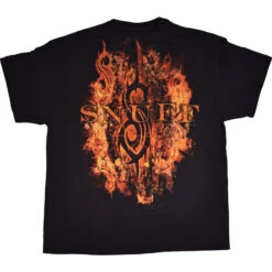 Slipknot Radio Fire Black T-Shirt -Pink Floyd shop RETSKRFb 87543.1615482772