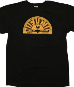 Sun Records Memphis Label Black T-Shirt
