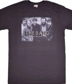 The Band Woodstock Photo Grey T-Shirt