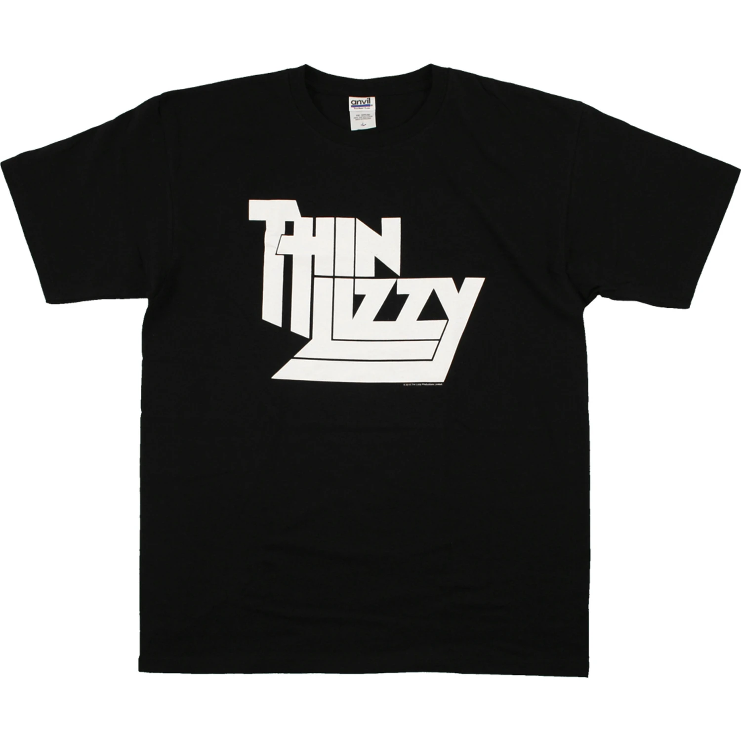 Thin Lizzy Logo Black T-Shirt 2 Thin Lizzy Logo Black T-Shirt - Image 2