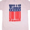 Willie Nelson American Name Tan T-Shirt
