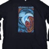 Dove And Snake Long Sleeve Navy T-Shirt