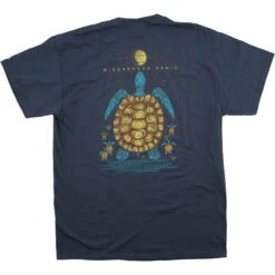 Widespread Blue Turtle Navy T-Shirt -Pink Floyd shop RETWPDSb 39128.1396293020