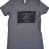Jolly Roger Dark Heather Grey Juniors Long Length T-Shirt