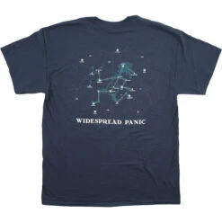 Widespread Note Eater Navy T-Shirt -Pink Floyd shop RETWPNEb 16743.1396293021
