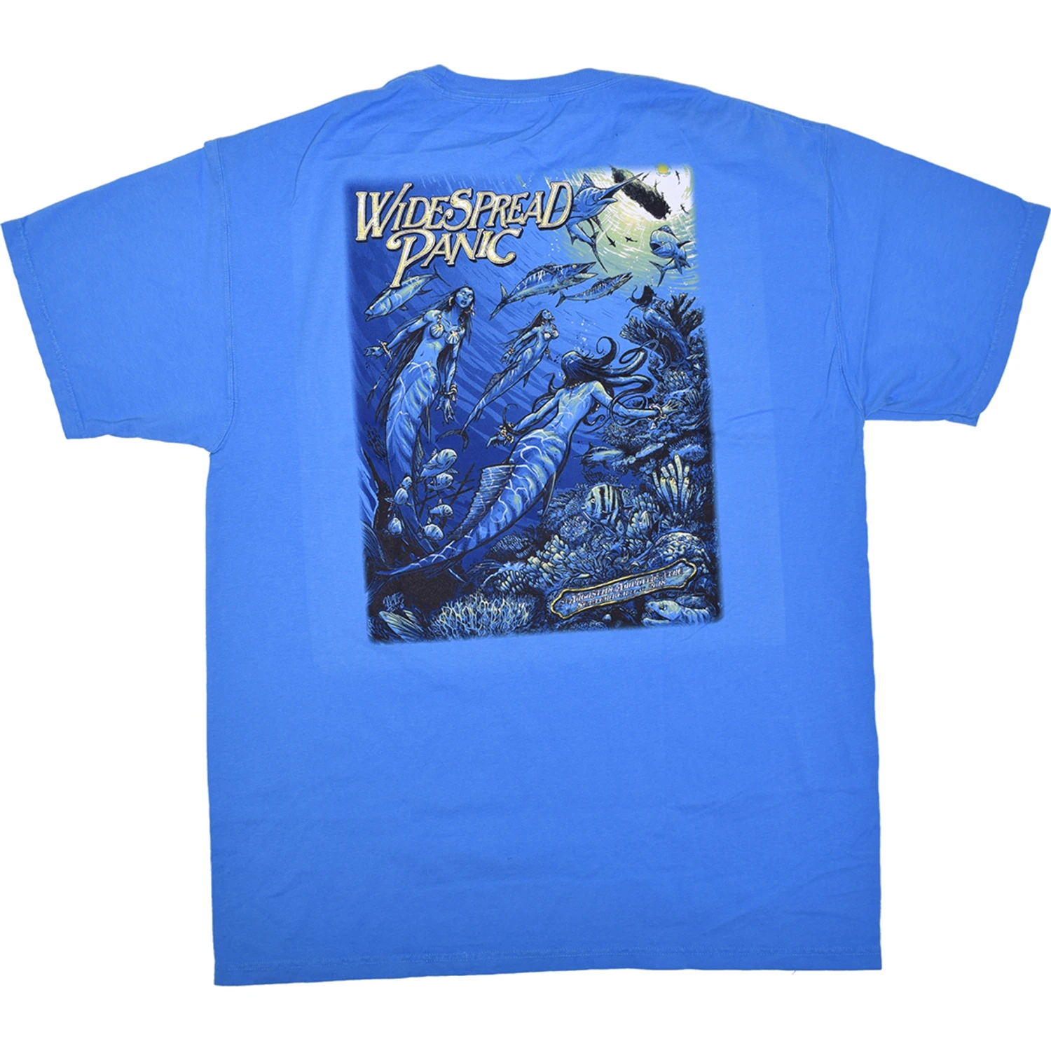 Widespread Panic St Augustine Pocket Blue T-Shirt 3 Widespread Panic St Augustine Pocket Blue T-Shirt - Image 3
