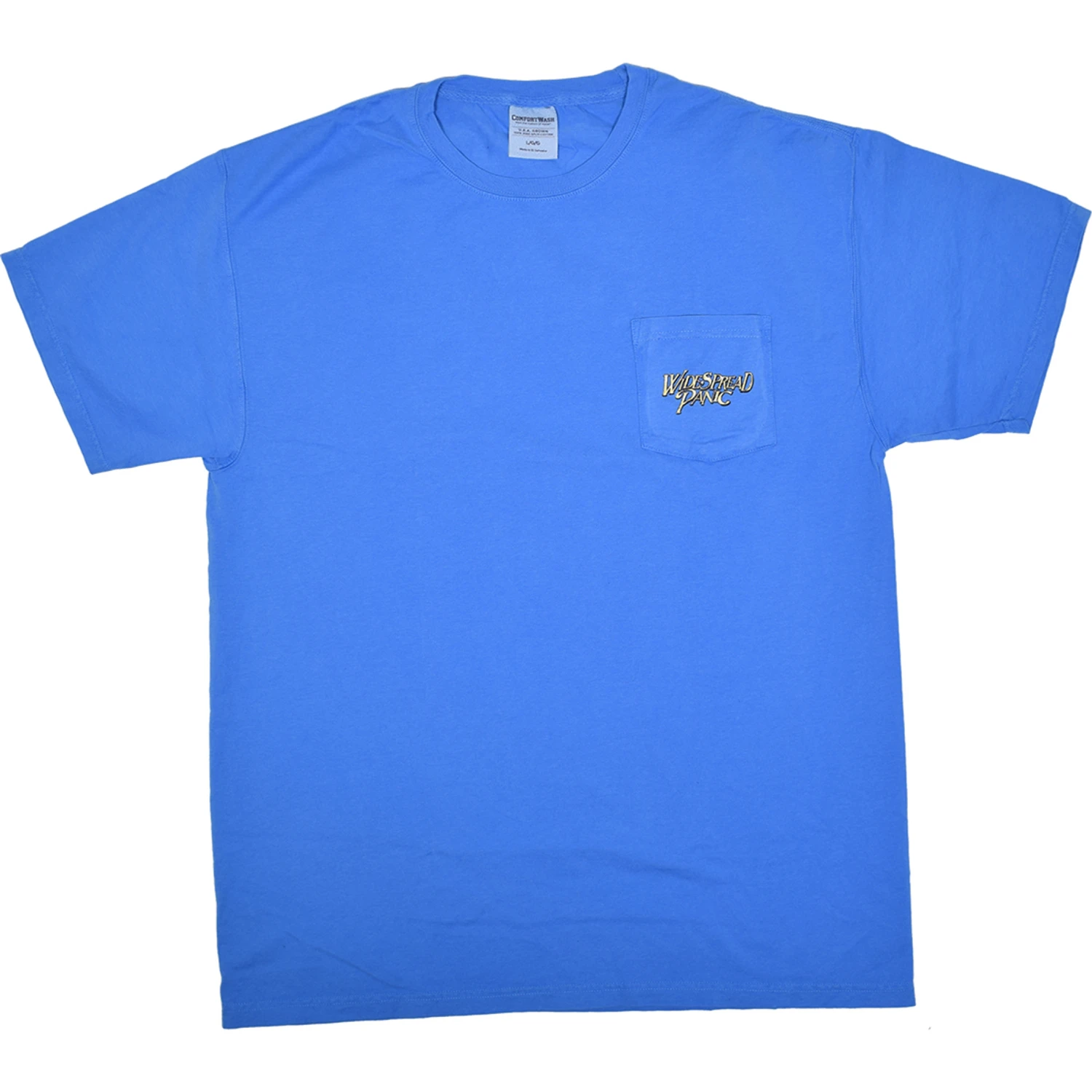 Widespread Panic St Augustine Pocket Blue T-Shirt 2 Widespread Panic St Augustine Pocket Blue T-Shirt - Image 2
