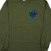 Widespread Snowflake Green Long Sleeve T-Shirt