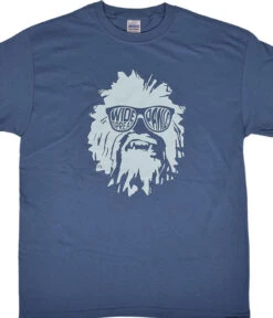 Widespread Wukee Glasses Blue T-Shirt