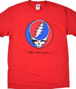 GD Steal Your Face Red T-Shirt
